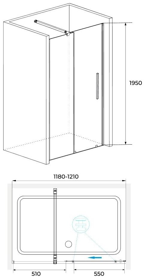 Душевая дверь RGW - фото №5