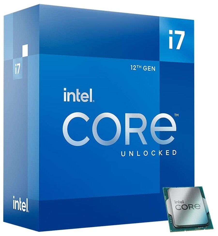 Процессор Intel Core i7-12700 LGA1700, 12 x 2100 МГц, BOX