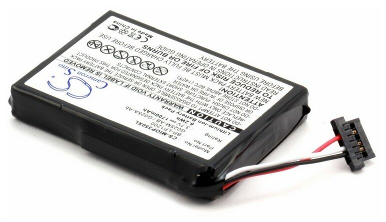 Аккумулятор для Mitac Mio P350 P550 (BP-LP1200/11-B0001 MX)