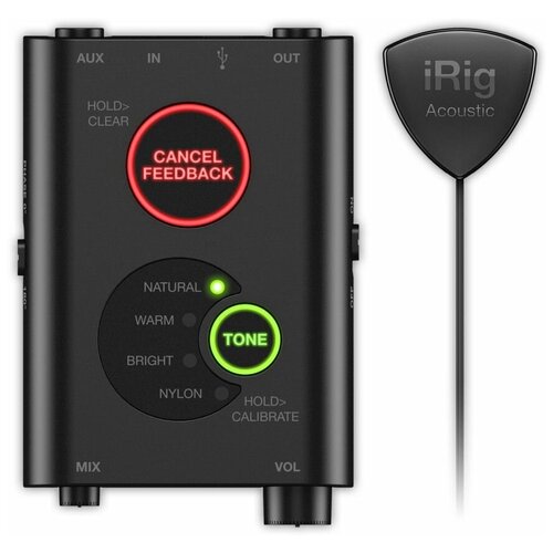 iRig-Acoustic-Stage Микрофон для акустической гитары, IK Multimedia