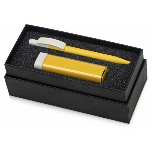 Подарочный набор White top с ручкой и зарядным устройством 70030204 желтыйбелый 16 х 7 х 6 пластик 173800₽