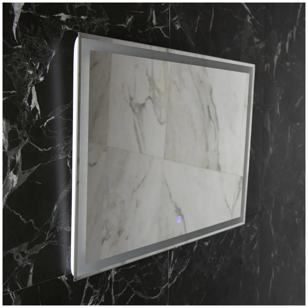 Зеркало La Tezza LT-Q8060-s 80 х 60 см, 80х60 см - фотография № 14