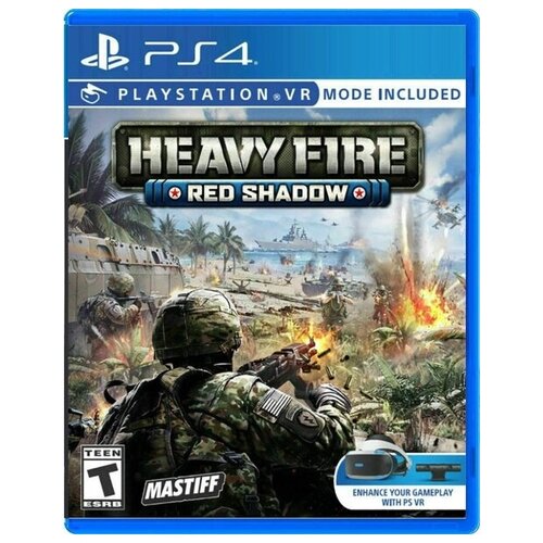 Игра для PlayStation 4 Heavy Fire Red Shadow 198000₽