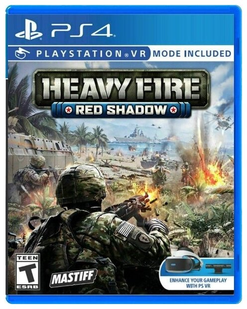 Игра для PlayStation 4 Heavy Fire: Red Shadow