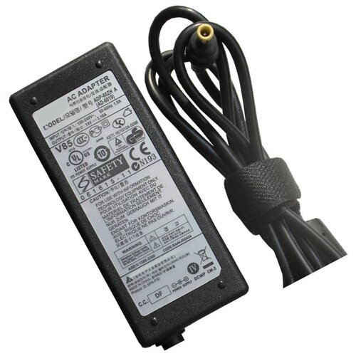 фото Блок питания для ноутбука samsung np-r50 19v 3.16a 5.5 * 3.0 oem