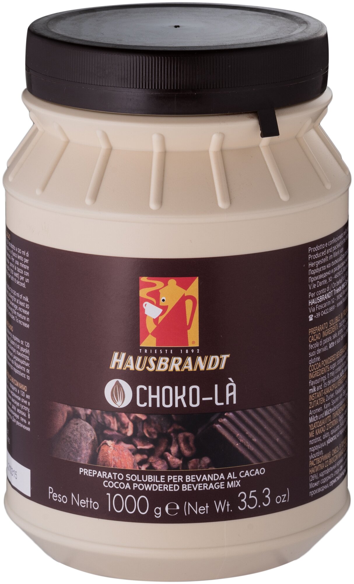 Горячий шоколад Hausbrandt Choko-La, 1000 гр.