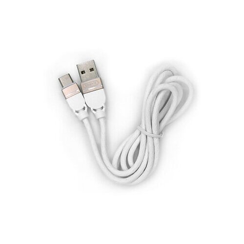 USB-кабель BYZ BL-696t AM-Type-C 1 метр, 3A, силикон, белый