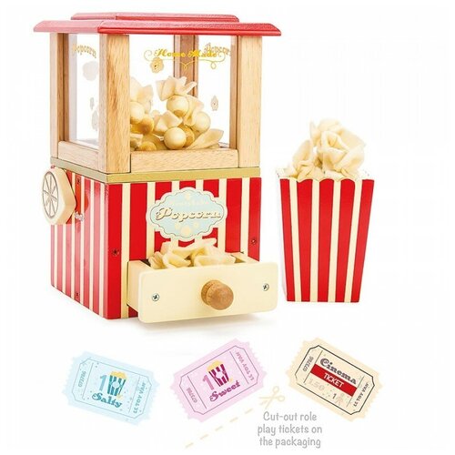 Деревянный игровой набор Машина для попкорна, Le Toy Van