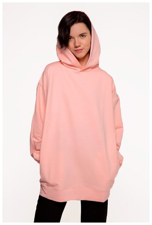 Магазин Толстовок Pink color hoodie OVERSIZE unisex summer, Размер Unisex 54 / 2XL Unisex