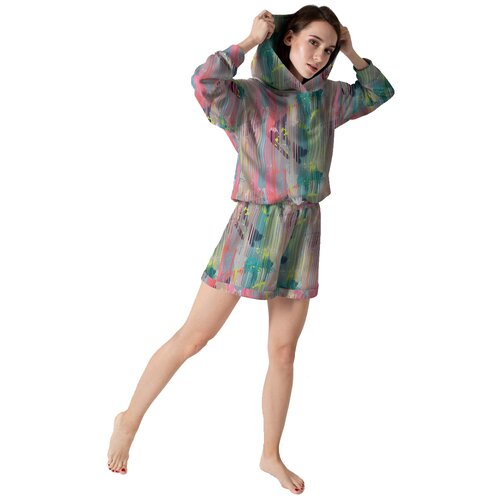 Комплект худи с шортами 