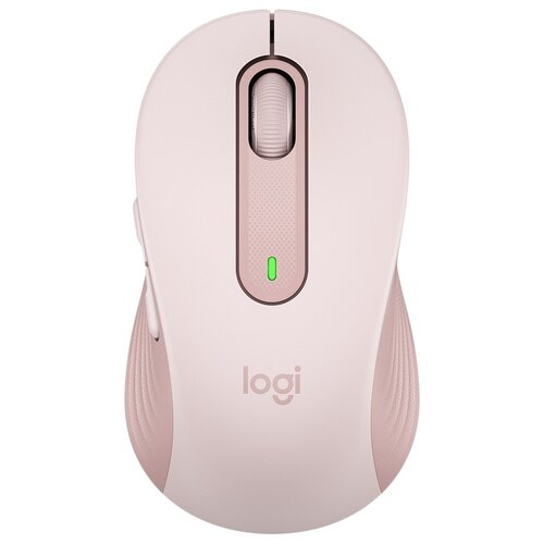 Беспроводная мышь Logitech Signature M650, розовый мышь беспроводная logitech signature m650 l off white