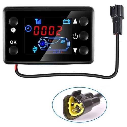 Пульт управления (черный) автономным воздушным отопителем Air Climate 24в 5кВт