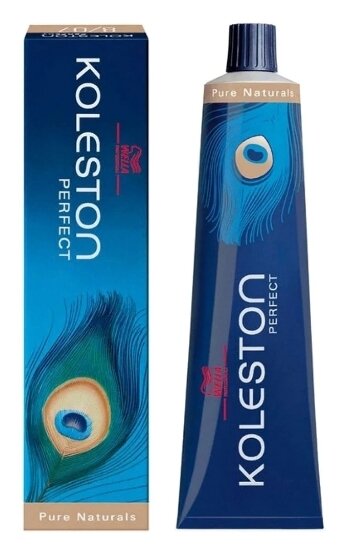 Wella Professionals Koleston Perfect Pure Naturals Краска для волос, 7/01 Фундук, 60 мл