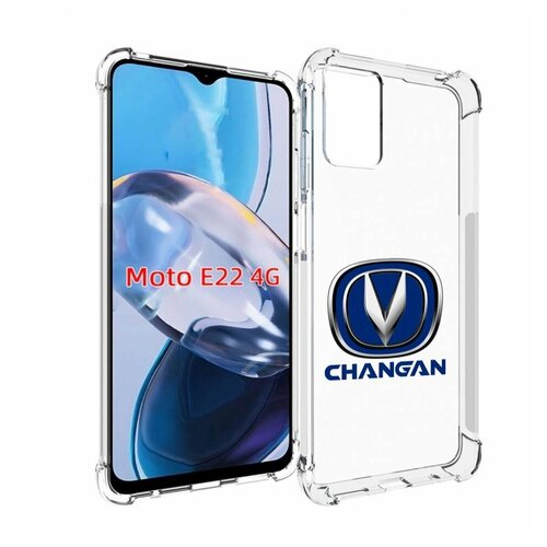Чехол MyPads Changan-чанган мужской для Motorola Moto E22 4G / E22i 4G задняя-панель-накладка-бампер