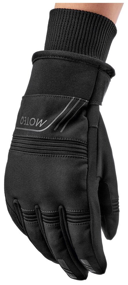 Перчатки туристические MOTEQ Pronto, мужской(ие), черный, размер S