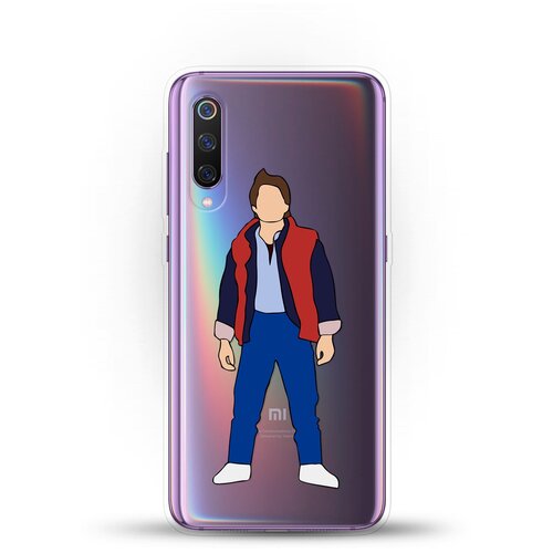 фото Силиконовый чехол марти на xiaomi mi 9 andy & paul