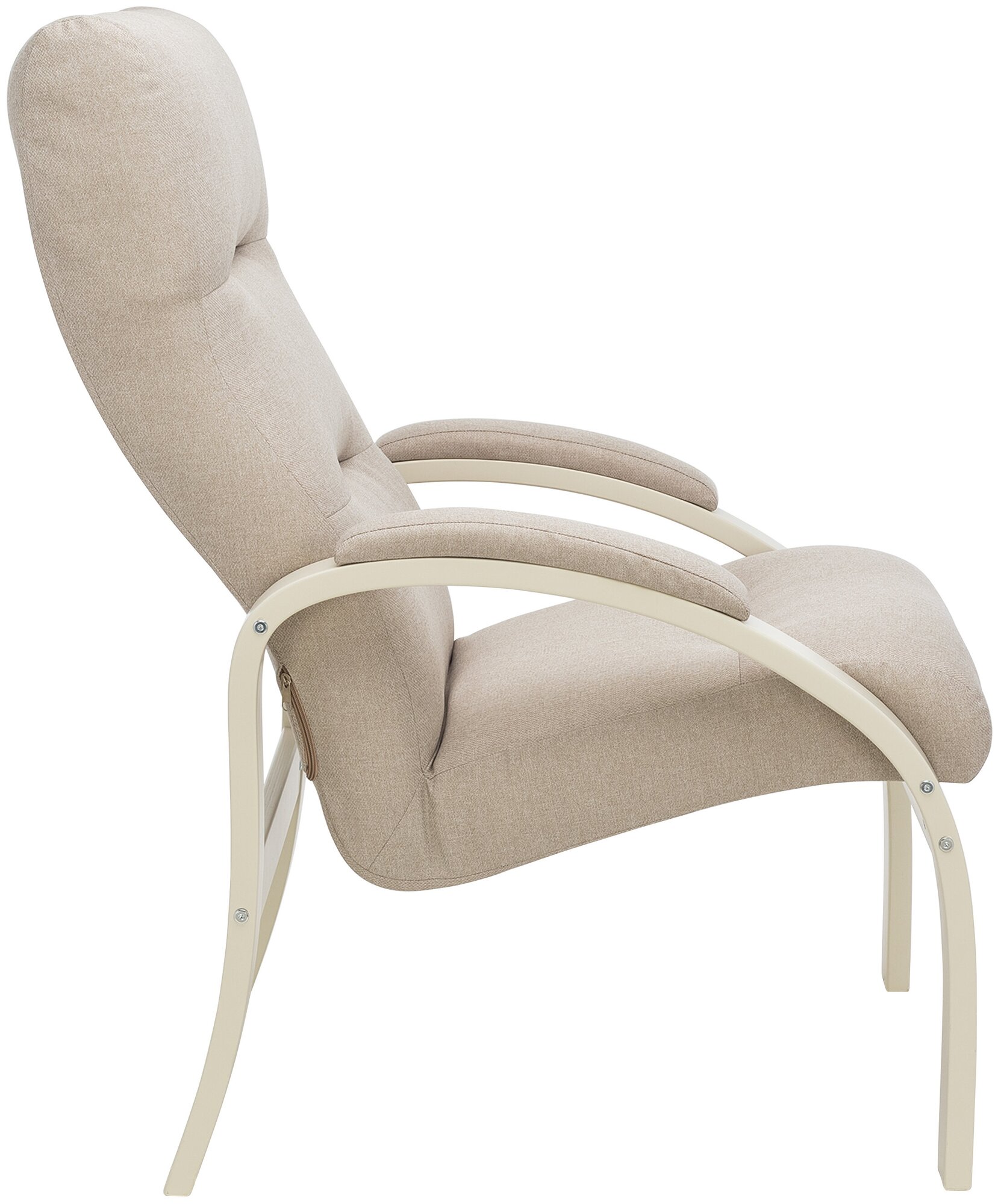 Кресло Leset Лион цвет Слоновая кость, ткань Малмо 05 - фотография № 11