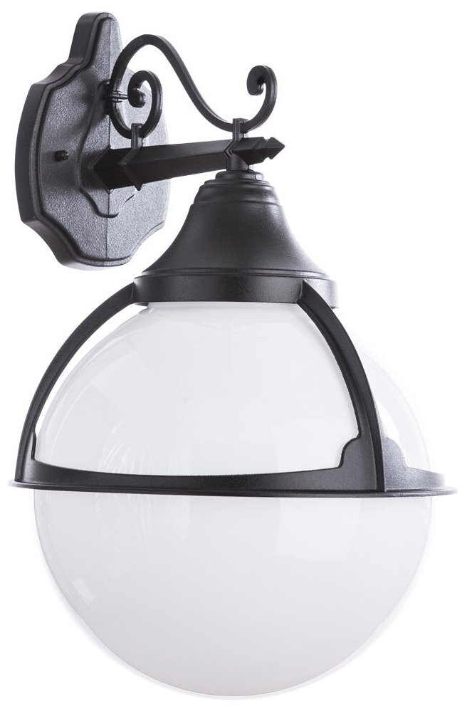 Arte Lamp Уличный настенный светильник Monaco A1492AL-1BK E27