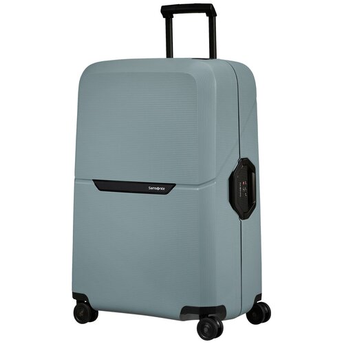 Чемодан Samsonite, 104 л, размер L, голубой, синий