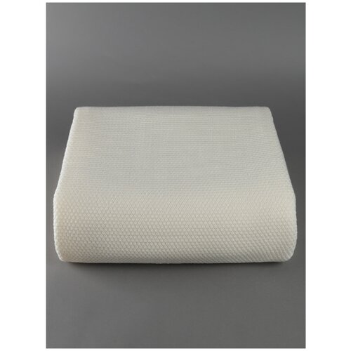 Плед вязаный, Warm Whiff, R-12, пудровый, 220х260, шерсть, акрил, покрывало на большую кровать, плед ручной вязки, большой, плотный, натуральный