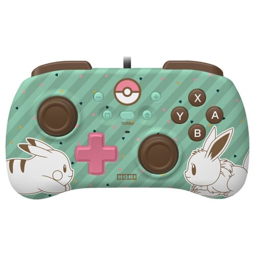 фото Геймпад hori: horipad mini – pikachu & eevee проводной для nintendo switch (nsw-279u)