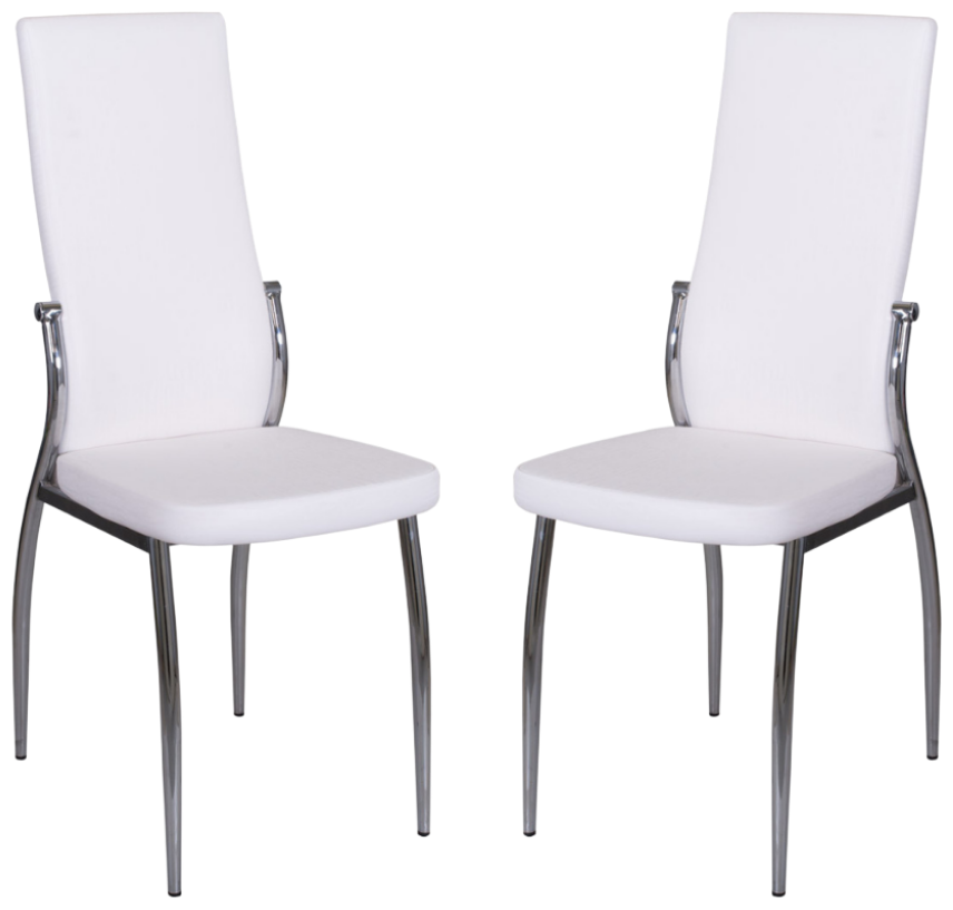 Комплект кухонных стульев Милано А-0/А-0 (2 шт.). Размеры стула (ШхГхВ): 51х40х100 см