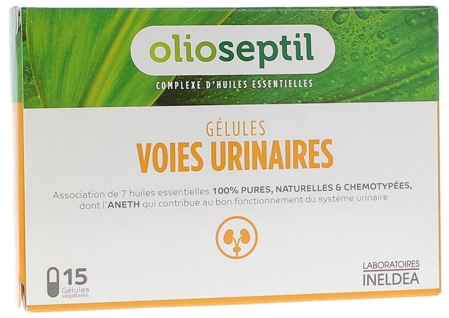 Олиосептил воюринас капс. 610мг 15 шт. (бад) Laboratoires Ineldea - фото №1