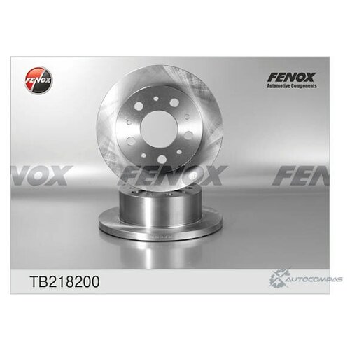 FENOX TB218200 Диск тормозной Peugeot Boxer/Citroen Jumper Maxi 02-06. 1800 kg payloa