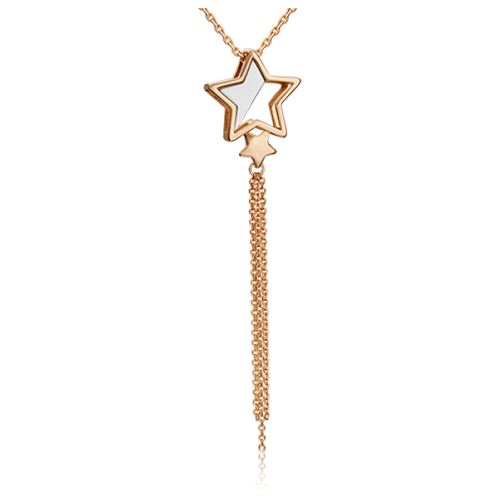 PLATINA jewelry Подвеска из комбинированного золота без камней 03-3210-00-000-1111-48