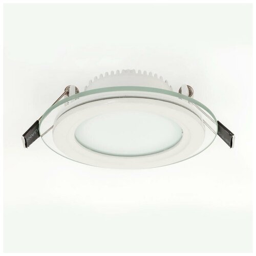 Встраиваемый светильник Slim Glass Panel 6Вт/480Лм/4200к, без цоколя.
