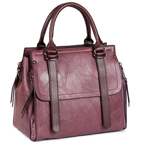 фото Сумка тоут для женщин sefaro, фиолетовый