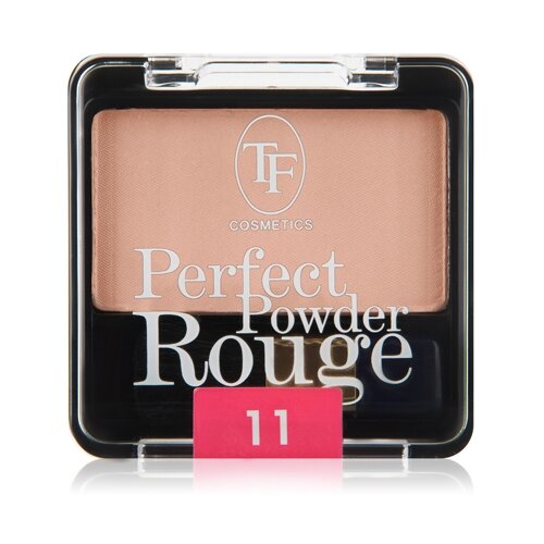 TF Cosmetics румяна компактные Perfect Powder Rouge, 11 естественный нюд tf палетка для макияжа artist тон 22