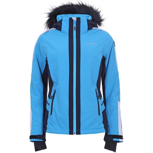 Куртка ICEPEAK, размер 36, черный, голубой