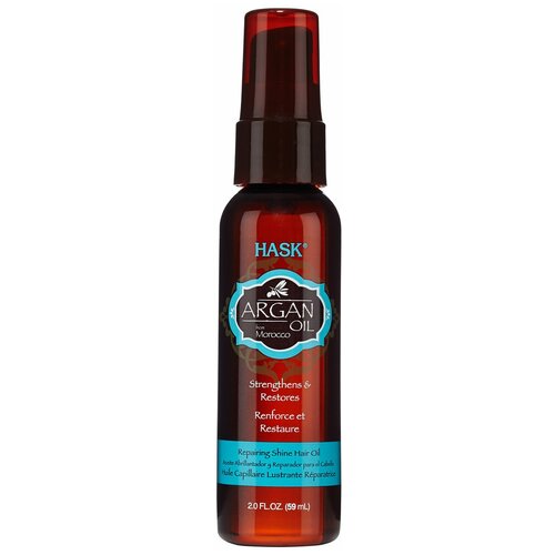 Hask Argan Oil Repairing Shine Hair Oil 59мл hask argan oil repairing shampoo