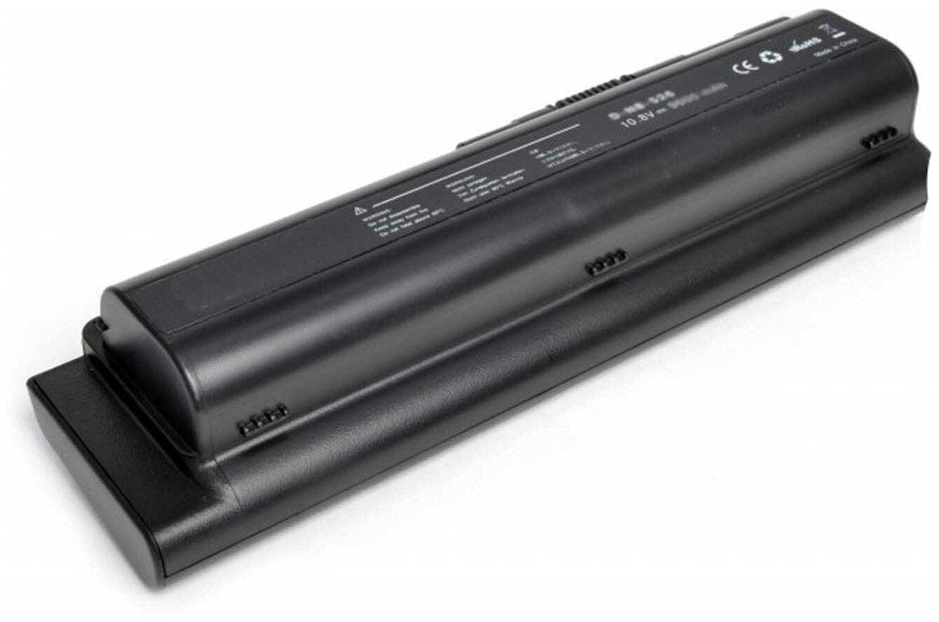 Аккумуляторная батарея для ноутбука HP Pavilion DV4, Compaq CQ40, CQ45 (HSTNN-CB72) 78Wh OEM черная