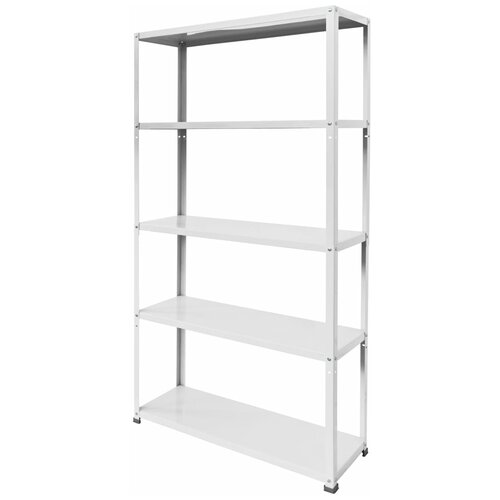 AR SHELVING Стеллаж Ar Shelving Coolour Blanco 5 полок 30х90х175 см, металл оцинкованный