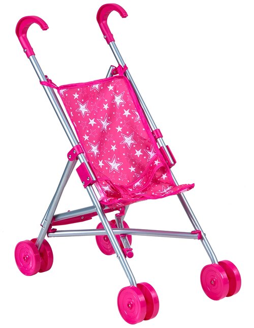 Прогулочная коляска Buggy Boom Mixy 8001 розовый/звездочки