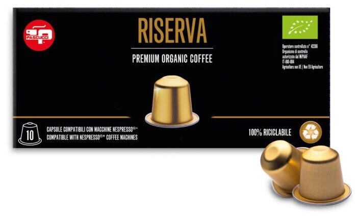 Кофе в капсулах Pascucci Capsule Riserva Premium 100шт - фотография № 1