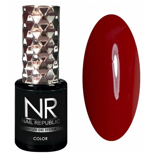Nail Republic гель-лак для ногтей Color, 10 мл, 10 г, 170 мальвово-красный nail republic гель лак для ногтей color 10 мл 10 г 206 рубиново красный