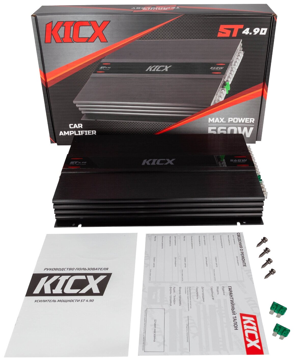 Автомобильный усилитель Kicx ST 4.90