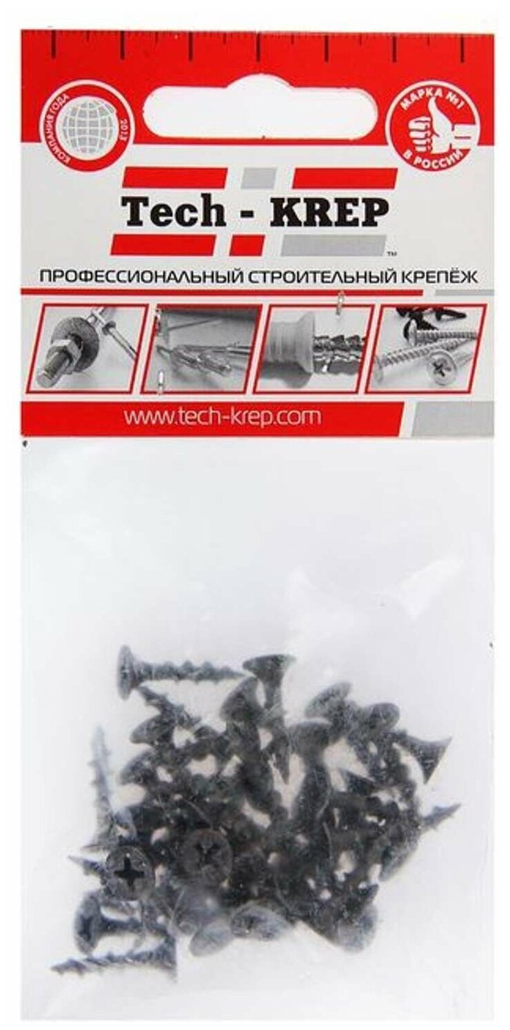 фото Саморез 3,8х35 ШСГД (30 шт) - пакет Tech-Krep