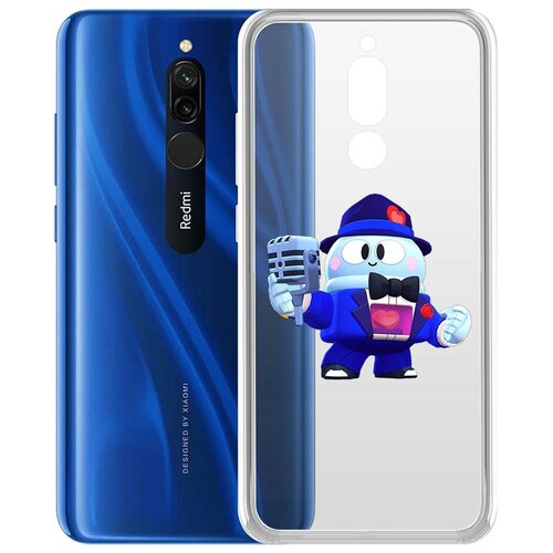 фото Чехол-накладка clear case brawl stars-стильный лу для xiaomi redmi 8 krutoff group