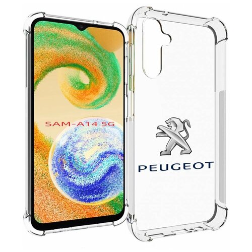 Чехол MyPads peugeot-пежо-3 мужской для Samsung Galaxy A14 4G/ 5G задняя-панель-накладка-бампер чехол mypads tesla тесла 3 для samsung galaxy a14 4g 5g задняя панель накладка бампер