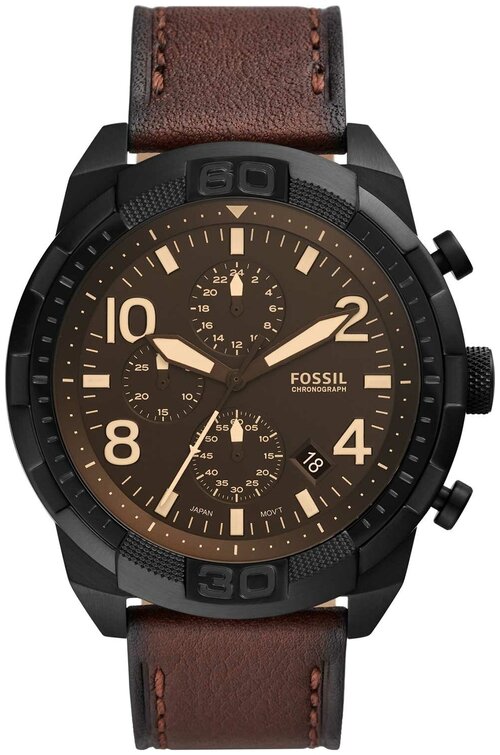 Наручные часы FOSSIL Bronson, черный