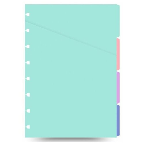 Набор разделителей для тетради Filofax CLASSIC BRIGHT Pocket 90x140мм ассорти