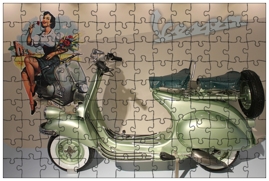 Vespa Piaggio ретро