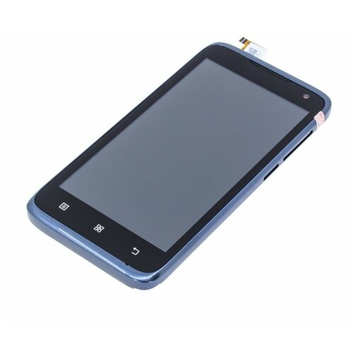 Дисплей для Lenovo IdeaPhone A526 (в сборе с тачскрином) синий чехол mypads pettorale для lenovo a526