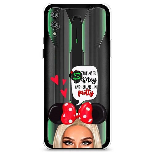 фото Силиконовый чехол "disney princess" на xiaomi black shark 2 pro / сяоми блэк шарк 2 про case place