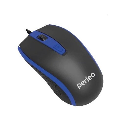 Мышь Perfeo PROFIL USB чёрныйсиний PF_4930 35500₽