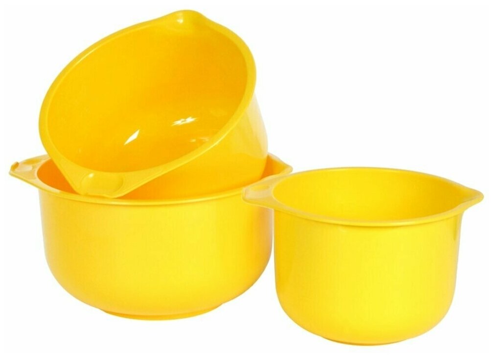 фото Набор мисок Полимербыт для кухни (3 шт.) 38000